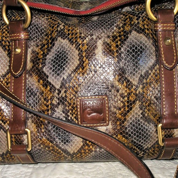 Dooney & Bourke | Bags | Copy Dooney Bourke Large Florentine Python Sa